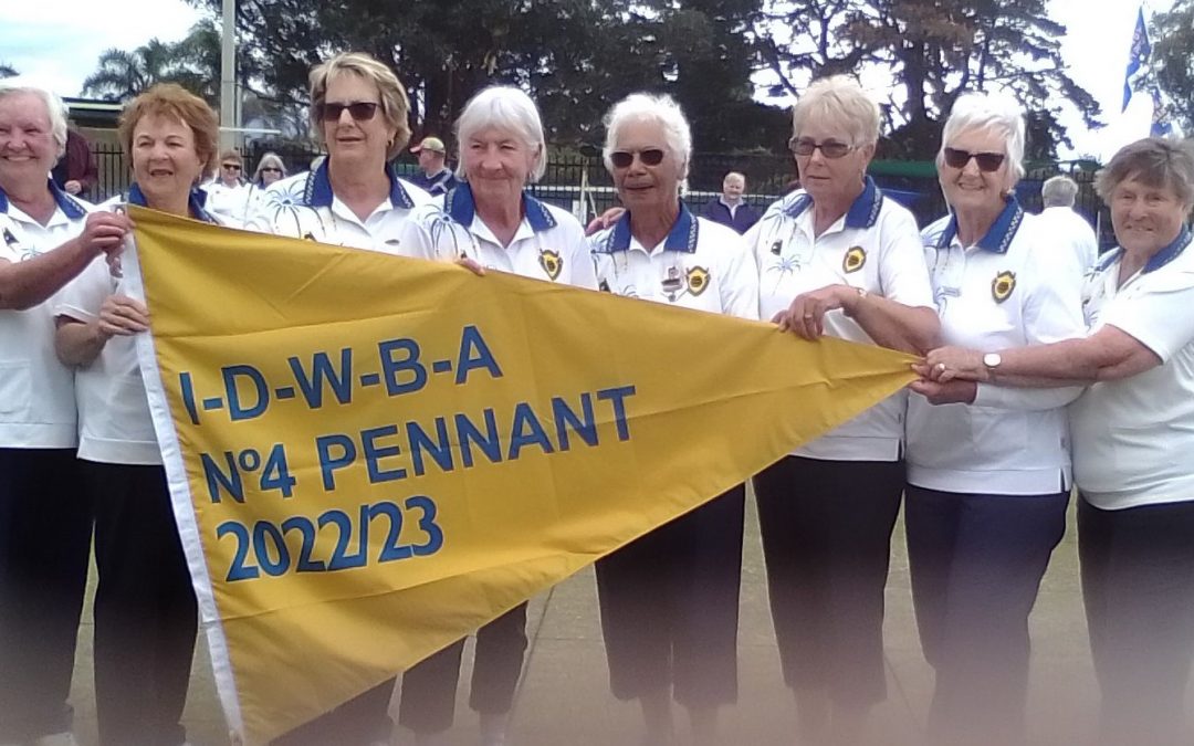 Ladies #4s win Illawarra District Pennants Flag + District Play Off!